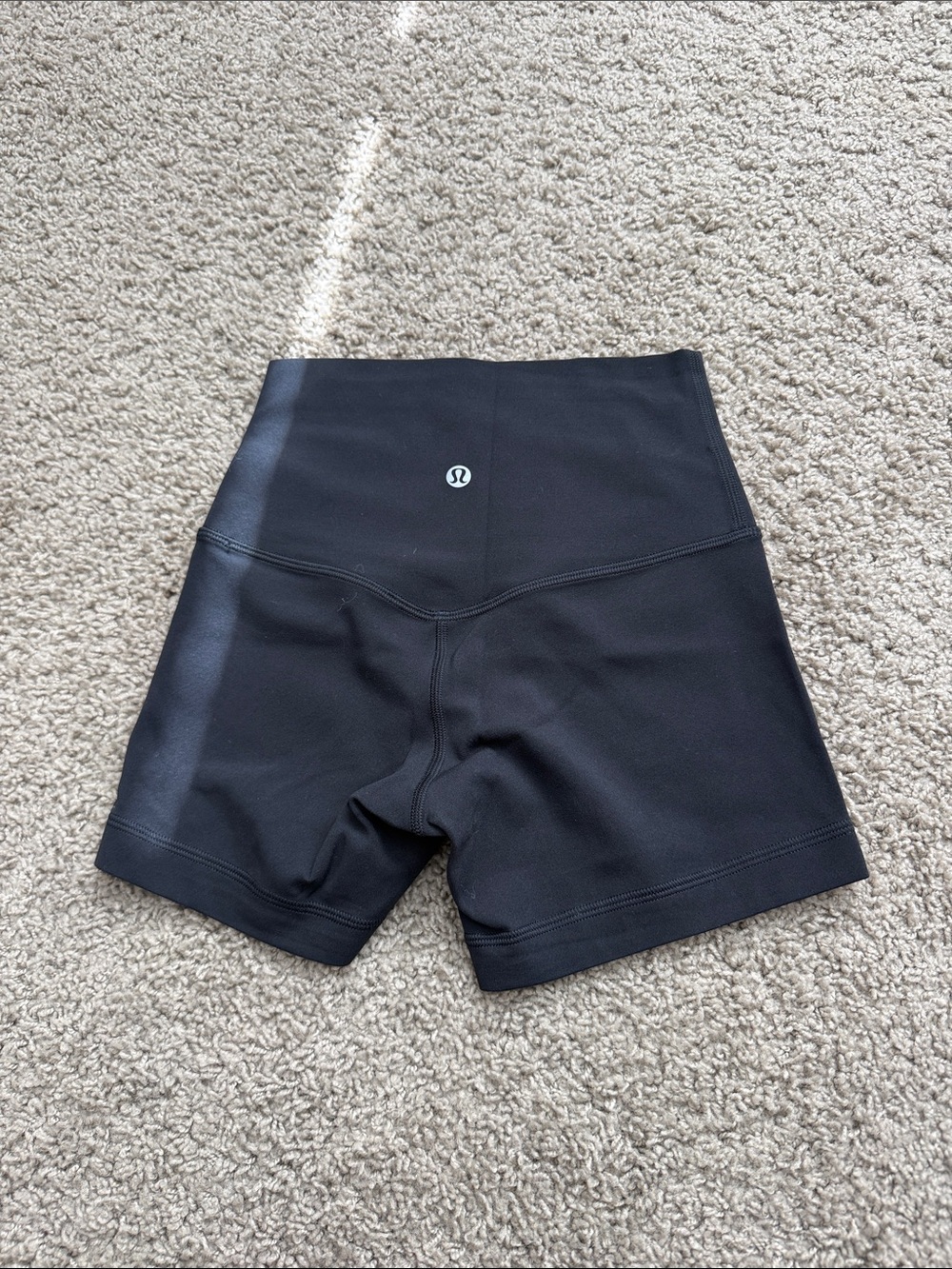 lululemon athletica Black High-Waist Bike Shorts